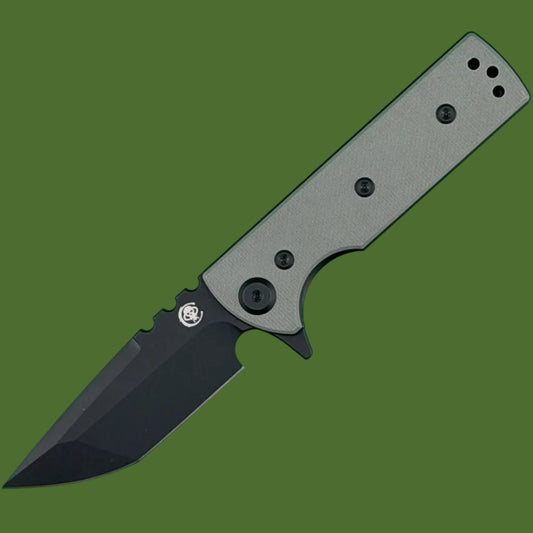 Chaves Blue Label TAK Black PVD Tanto Grey G-10