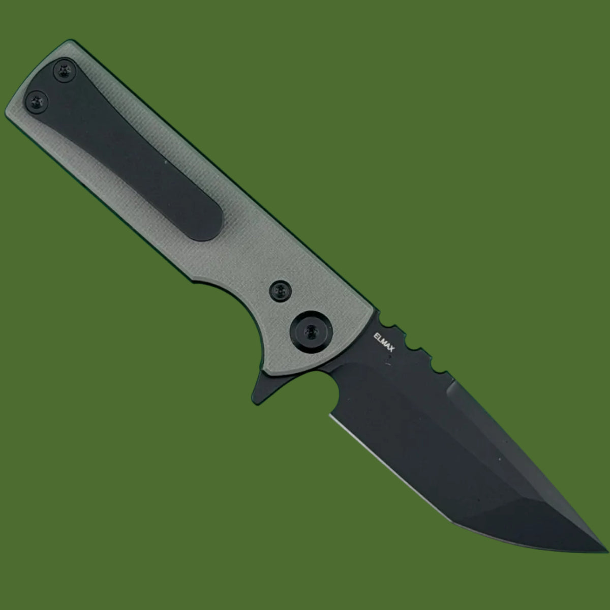 Chaves Blue Label TAK Black PVD Tanto Grey G-10