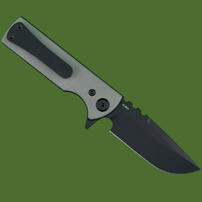 Chaves Blue Label TAK Black PVD Drop Point Grey G-10