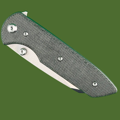 Chaves Blue Label Arrestor 229 Liner Lock Black Micarta (Belt Satin Finish)