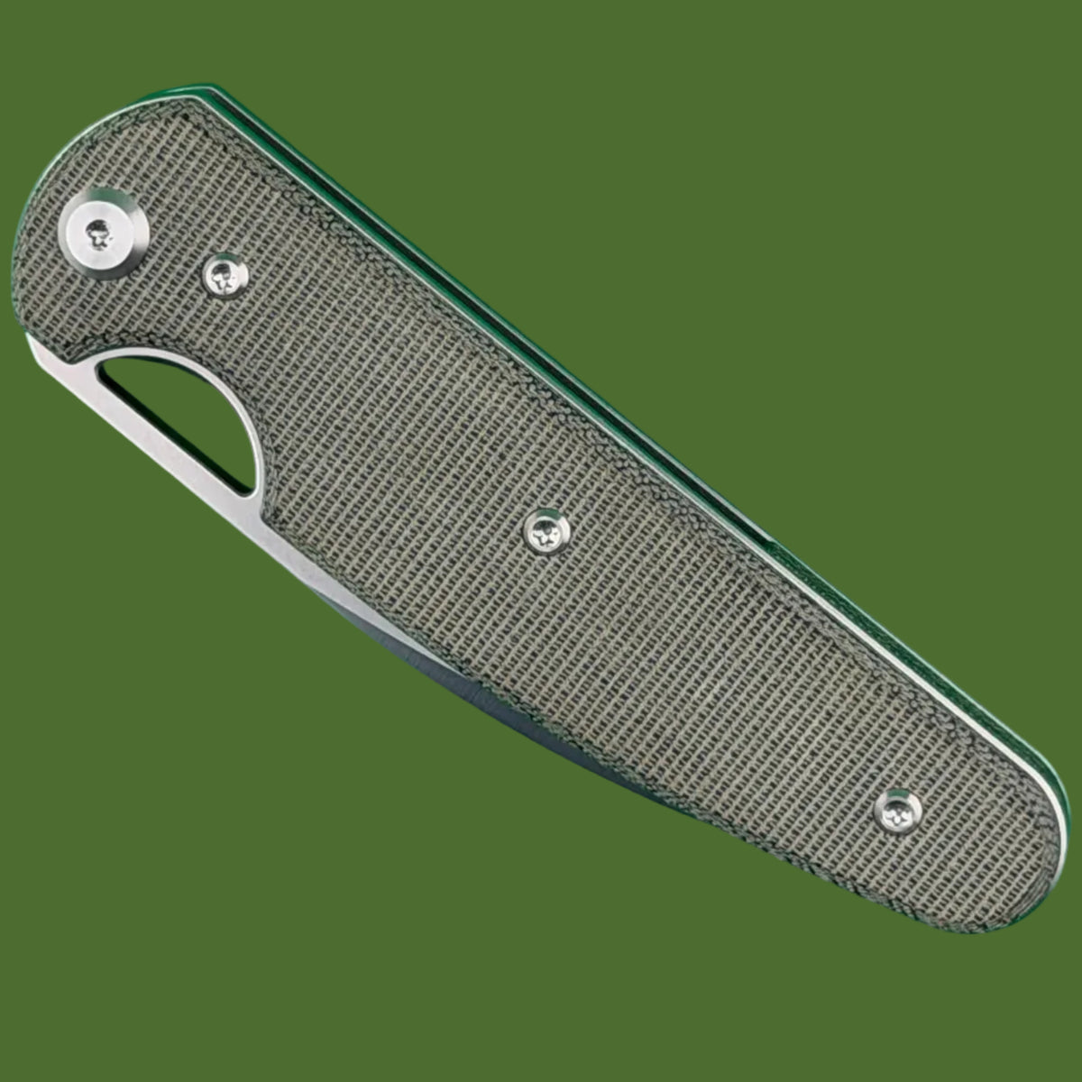Chaves Blue Label Phase 229 Liner Lock Black Micarta (Belt Satin Finish)