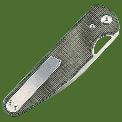 Chaves Blue Label Phase 229 Liner Lock Black Micarta (Belt Satin Finish)