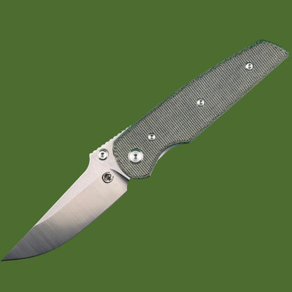 Chaves Blue Label Disciple Street Liner Lock Black Micarta (Belt Satin Finish)