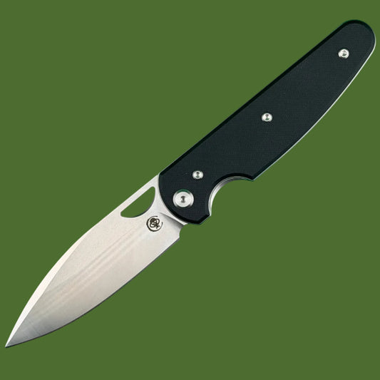 Chaves Blue Label Phase 229 Liner Lock Black G-10 (Belt Satin Finish)