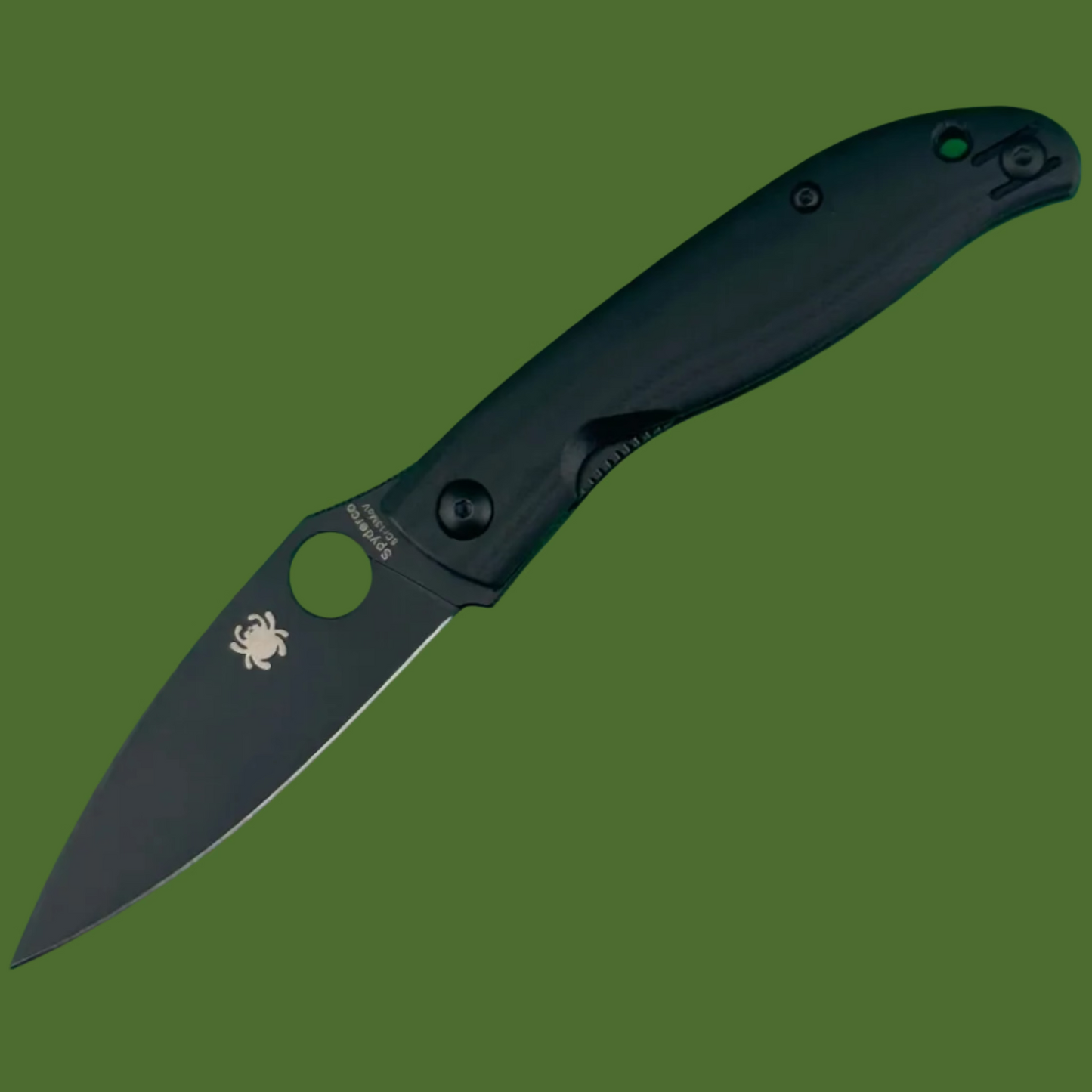 Spyderco Mantra 4 Liner Lock Black G-10