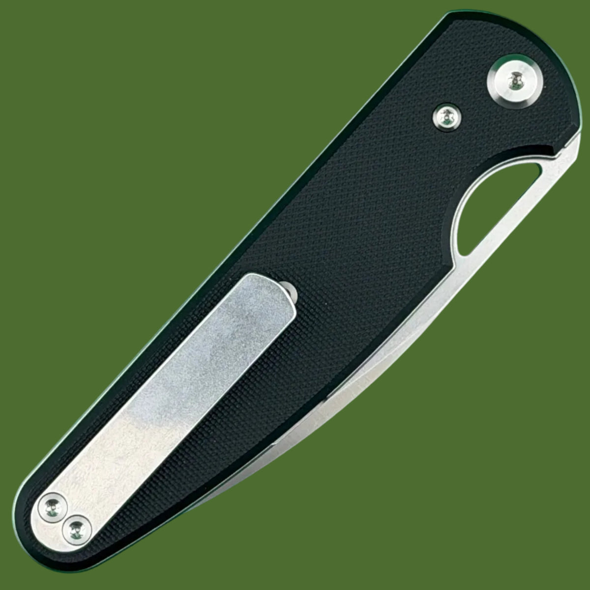 Chaves Blue Label Phase 229 Liner Lock Black G-10 (Belt Satin Finish)