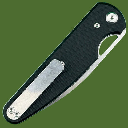 Chaves Blue Label Phase 229 Liner Lock Black G-10 (Belt Satin Finish)