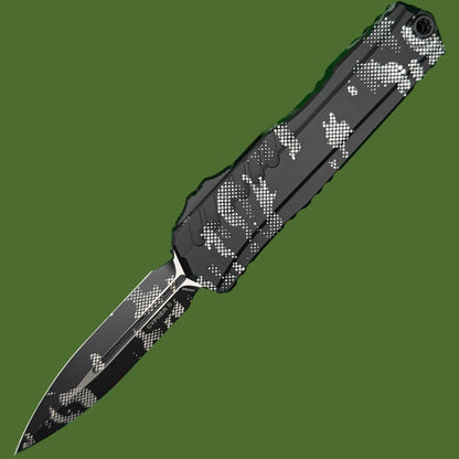 Microtech Cypher II D/E Pixel Camo Standard 1242-1PXC