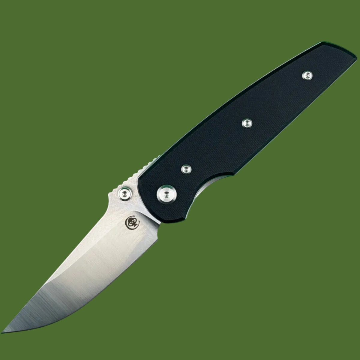 Chaves Blue Label Disciple Street Liner Lock Black G-10 (Belt Satin Finish)
