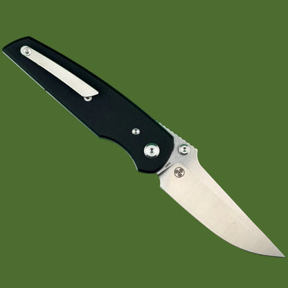 Chaves Blue Label Disciple Street Liner Lock Black G-10 (Belt Satin Finish)