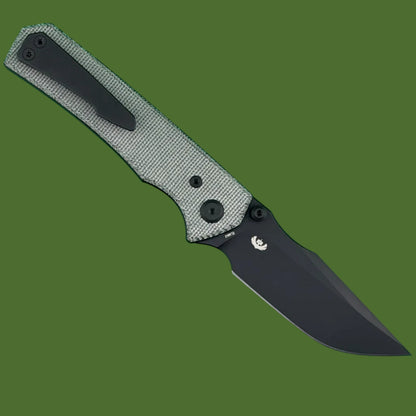 Chaves Blue Label Arison Street Liner Lock Black Micarta (Black PVD)