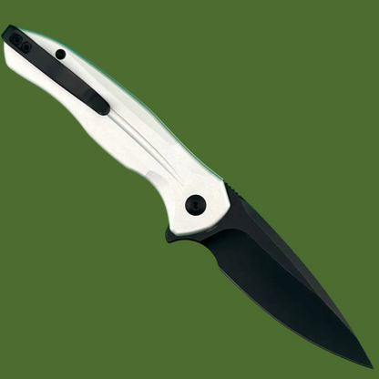 Civivi Kitefin Button Lock Sliver Aluminum