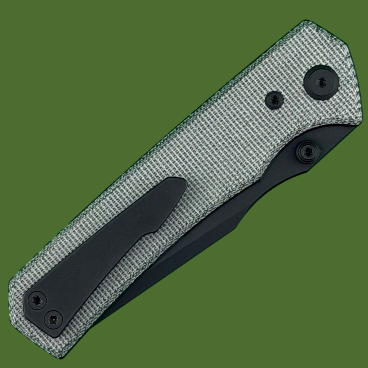 Chaves Blue Label Arison Street Liner Lock Black Micarta (Black PVD)