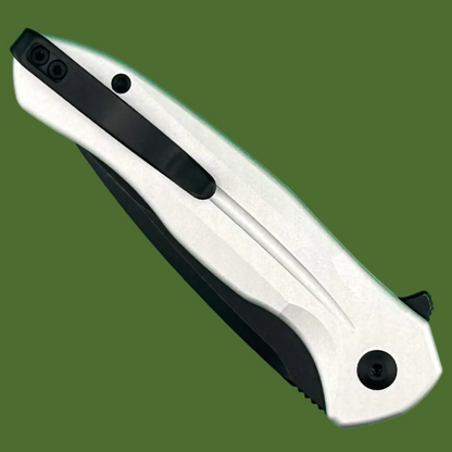 Civivi Kitefin Button Lock Sliver Aluminum
