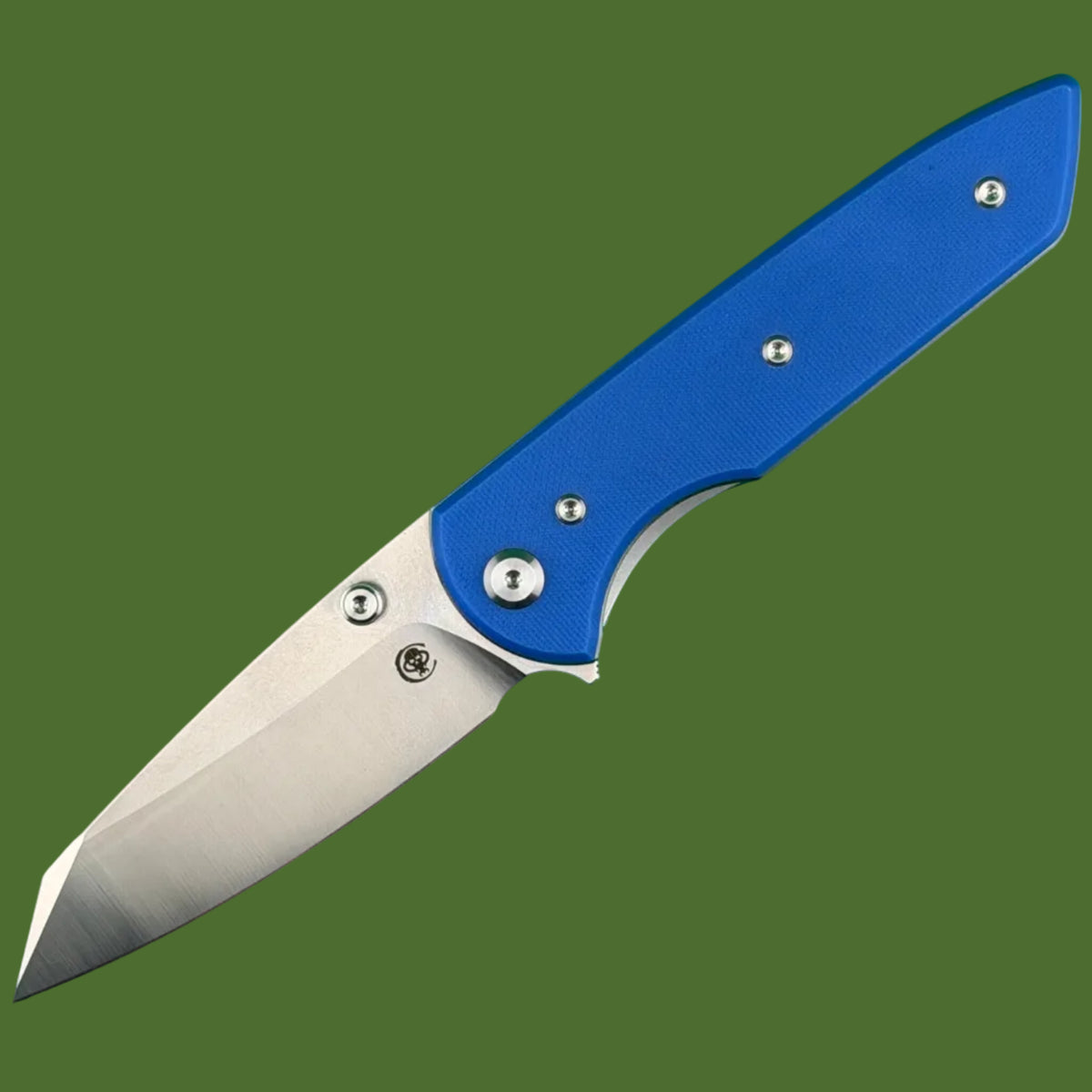 Chaves Blue Label Arrestor 229 Liner Lock Blue G-10 (Belt Satin Finish)