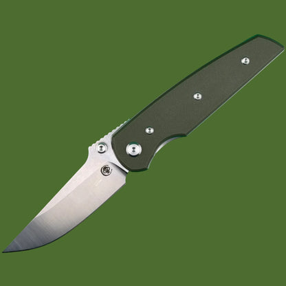 Chaves Blue Label Disciple Street Liner Lock OD Green G-10 (Belt Satin Finish)