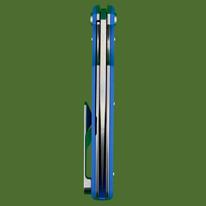 Chaves Blue Label Phase 229 Liner Lock Blue G-10 (Belt Satin Finish)