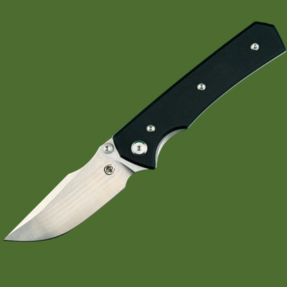 Chaves Blue Label Arison Street Liner Lock Black G-10 (Belt Satin Finish)