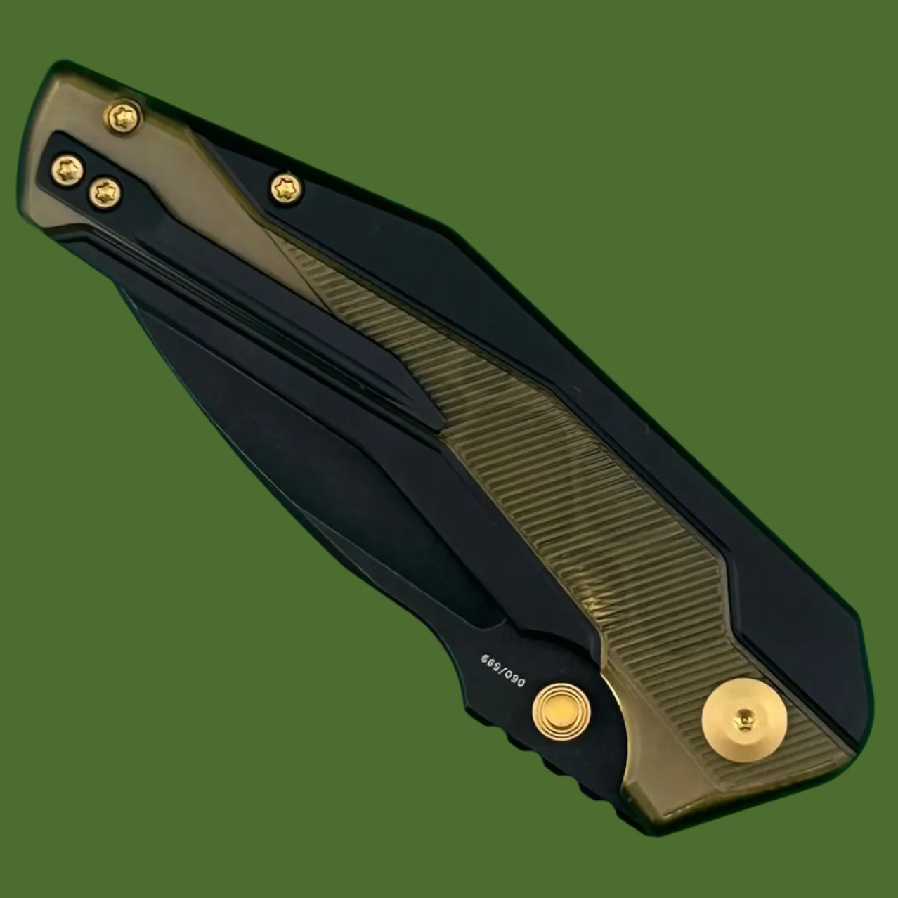 Civivi Wellmax Button Lock (Black Aluminum/Ultem)