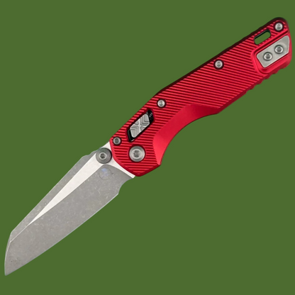 Microtech MSI Mini S/E Fluted Red Apocalyptic Standard 210M-10 APFLRD
