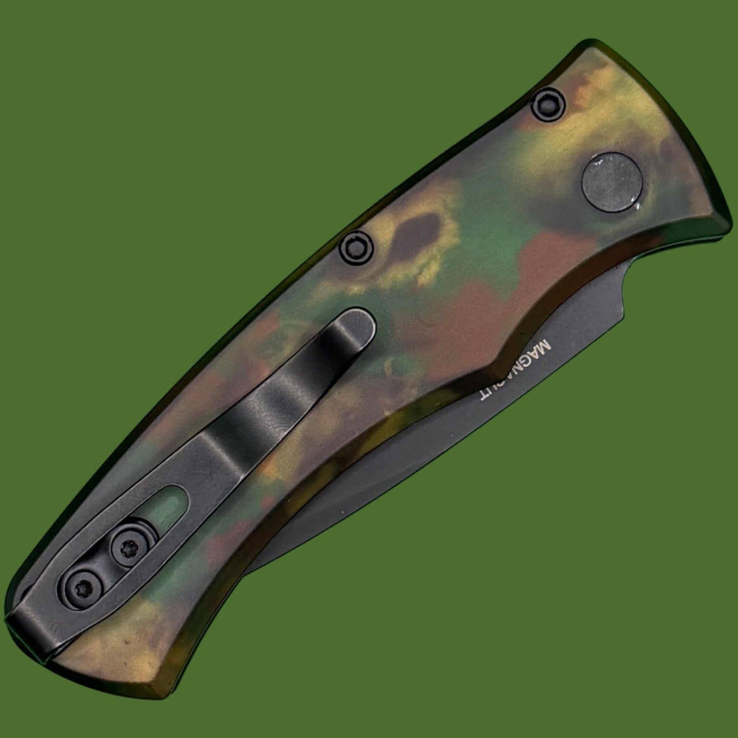 Protech Duke 2 Auto Woodland Camo and DLC DUKE2103-WOODLAND