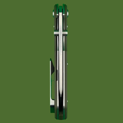Chaves Blue Label Arrestor 229 Liner Lock OD Green G-10 (Belt Satin Finish)