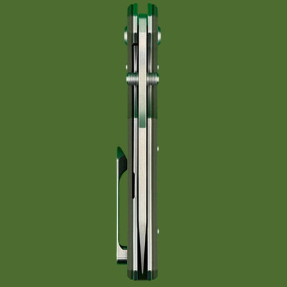 Chaves Blue Label Omega Street Liner Lock OD Green G-10 (Belt Finish Satin)