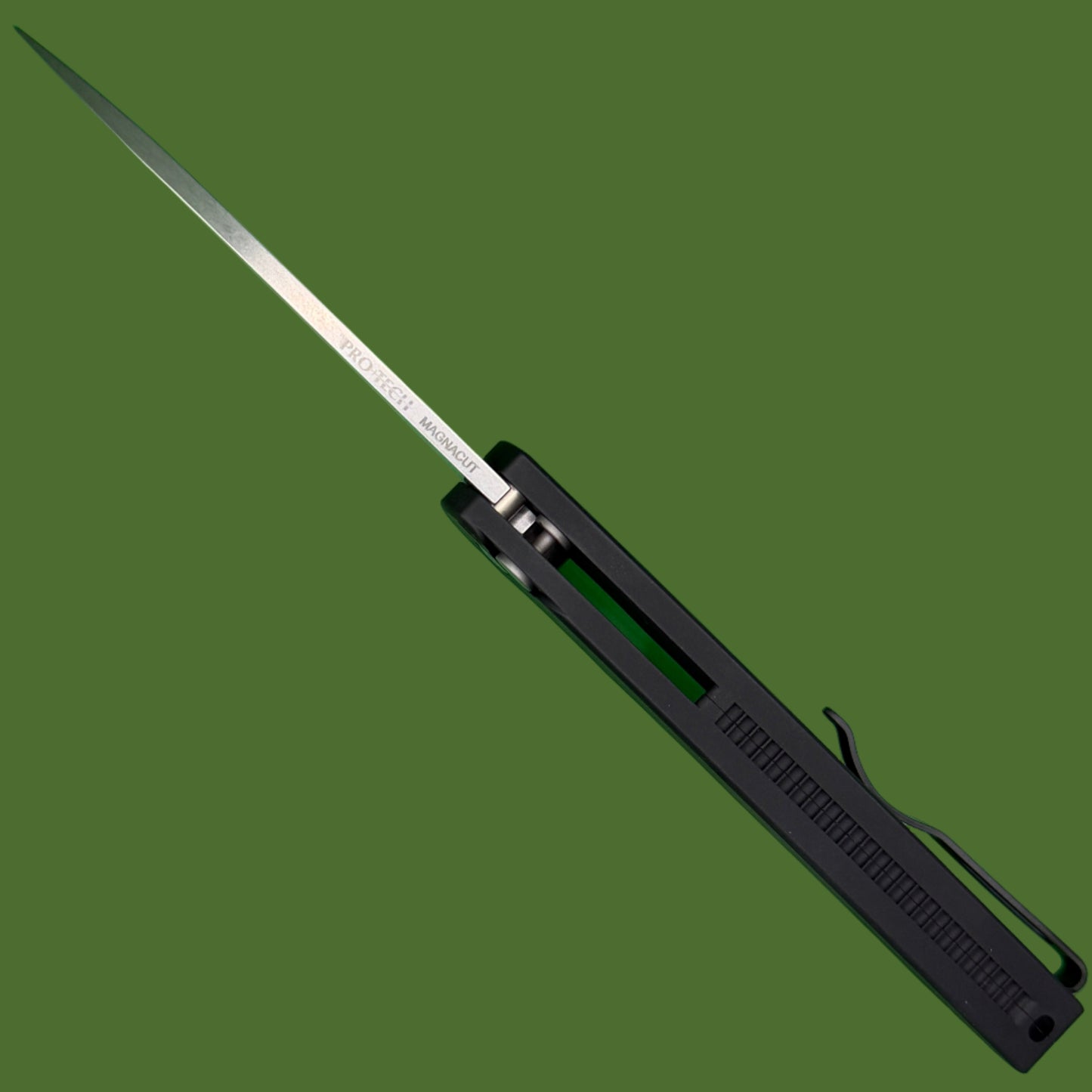 Protech Malibu Button Lock Wharncliffe 5301