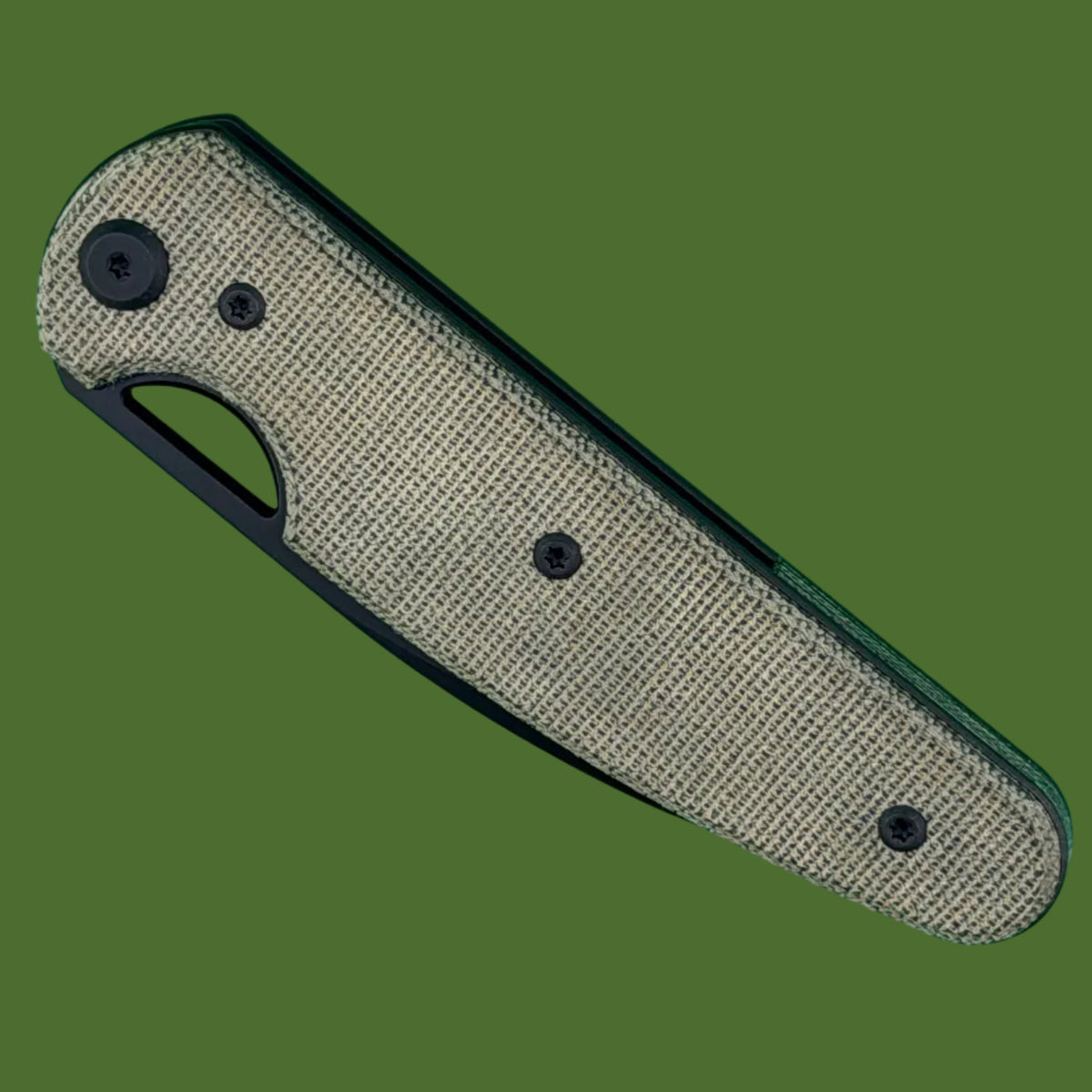 Chaves Blue Label Phase 229 Liner Lock Black Micarta (Black PVD)