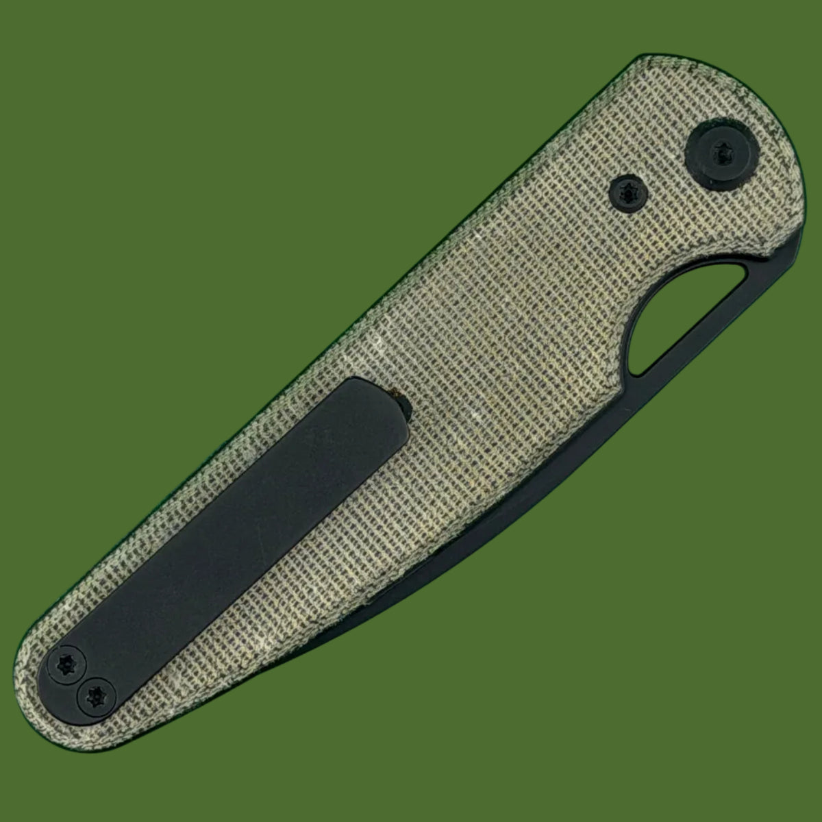 Chaves Blue Label Phase 229 Liner Lock Black Micarta (Black PVD)