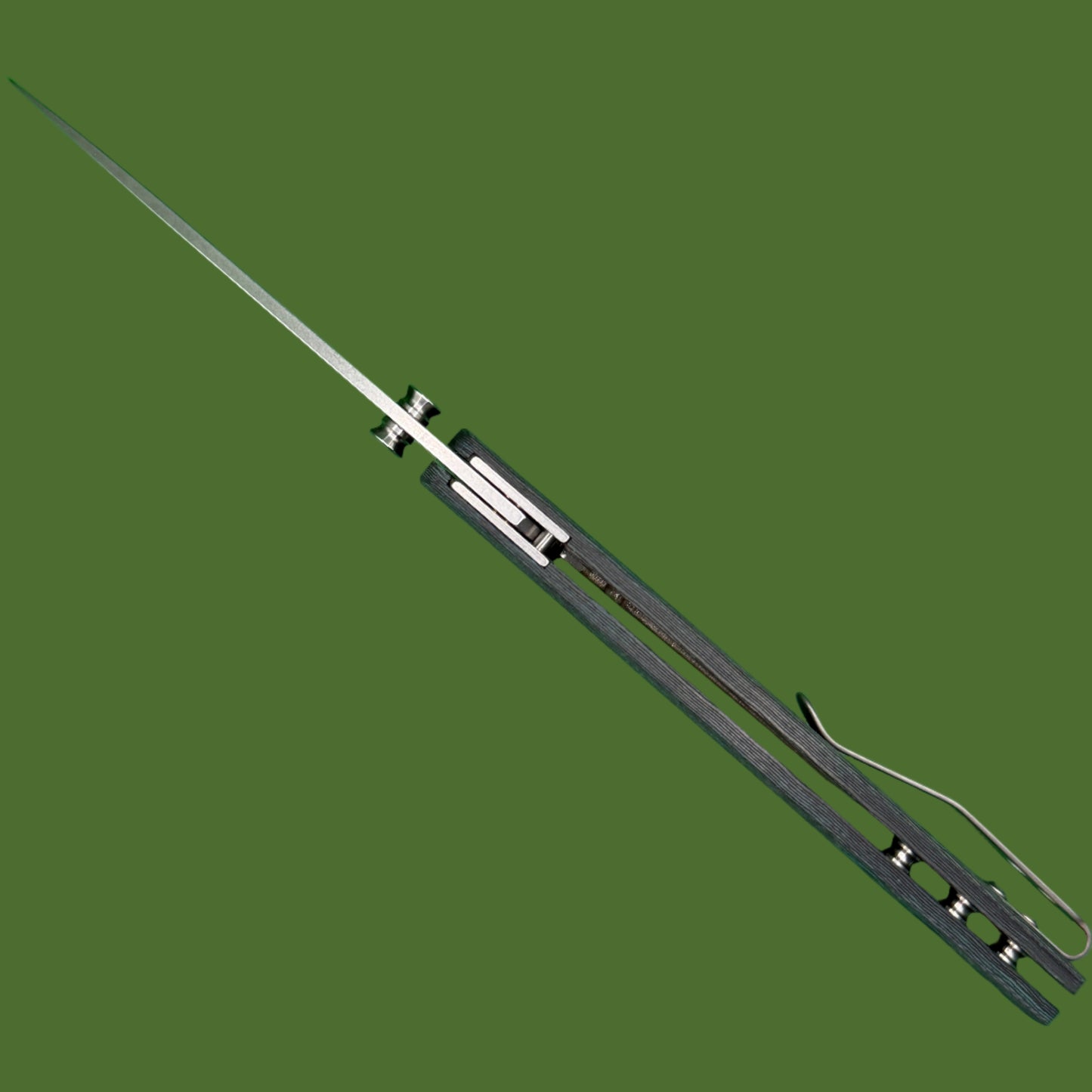 TRM x Springfield EDC Exclusive Atom 3D Brittany Blue CamoCarbon Magnacut