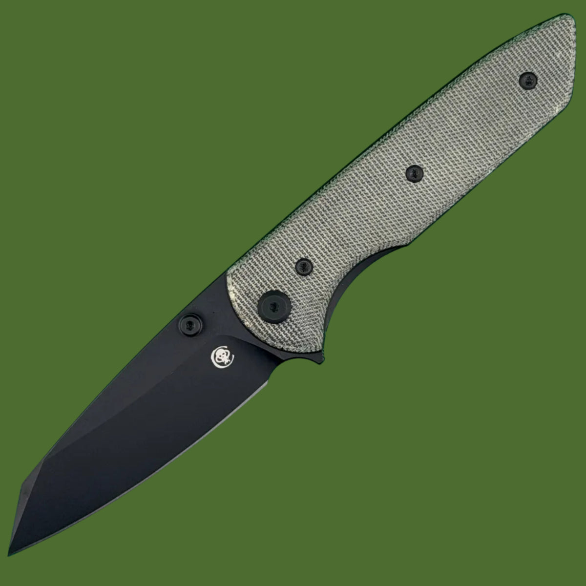Chaves Blue Label Arrestor 229 Liner Lock Black Micarta (Black PVD)
