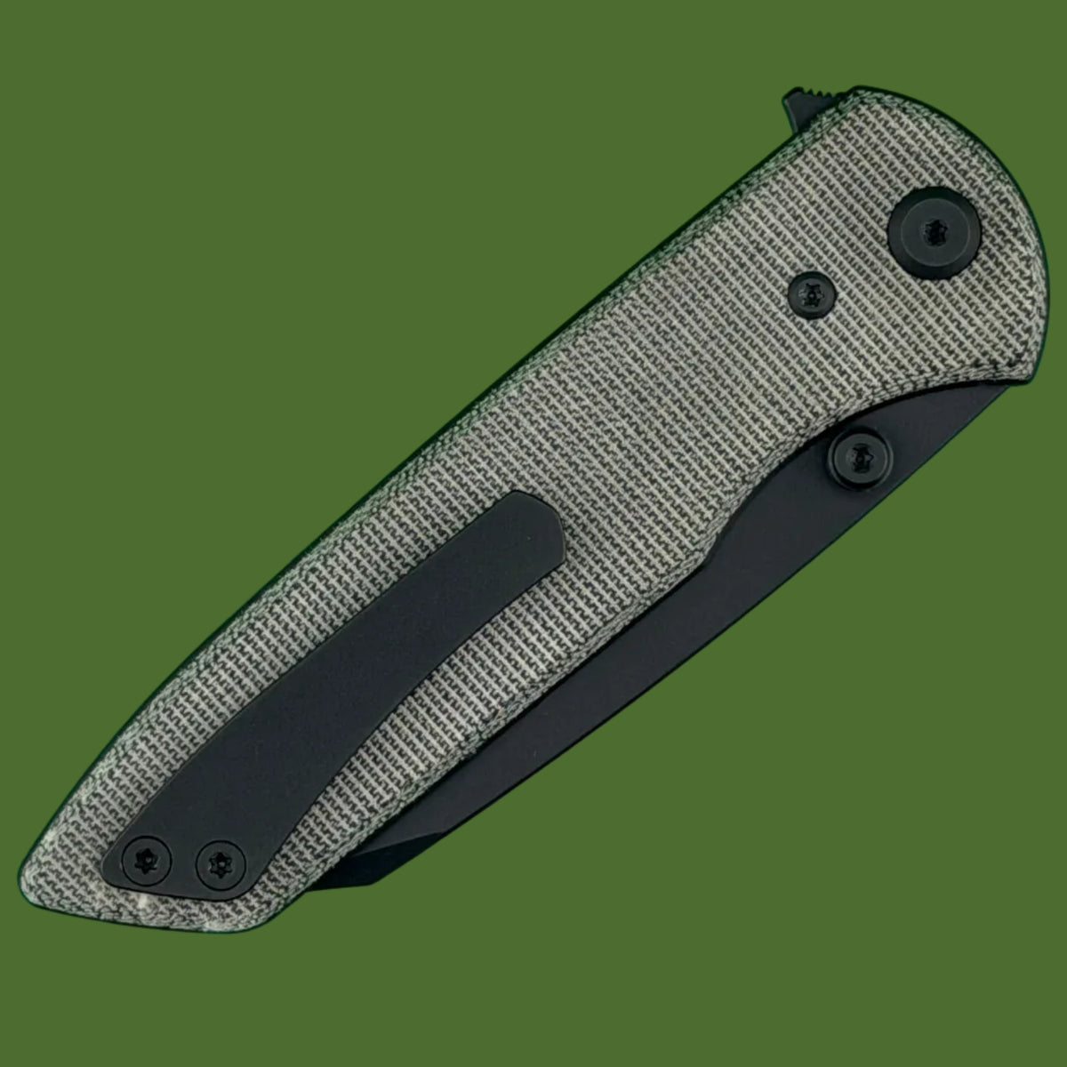 Chaves Blue Label Arrestor 229 Liner Lock Black Micarta (Black PVD)