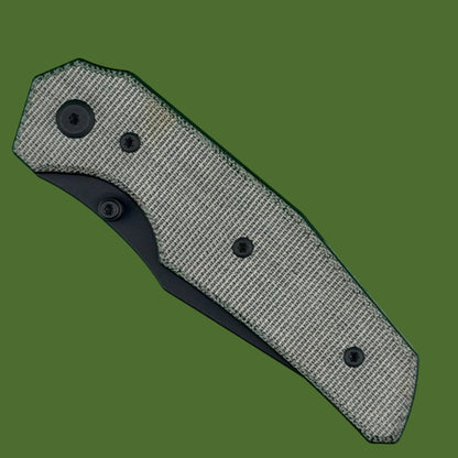 Chaves Blue Label Omega Street Liner Lock Black Micarta (Black PVD)