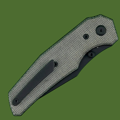 Chaves Blue Label Omega Street Liner Lock Black Micarta (Black PVD)