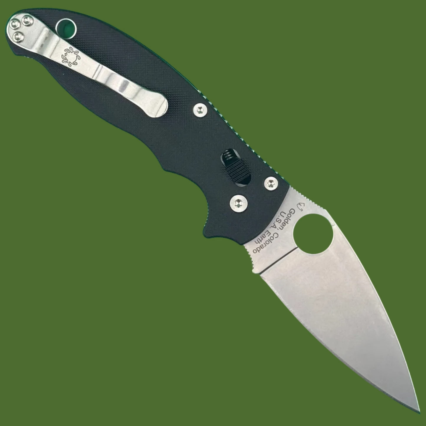 Spyderco Manix 2 Black G10 Magnamax