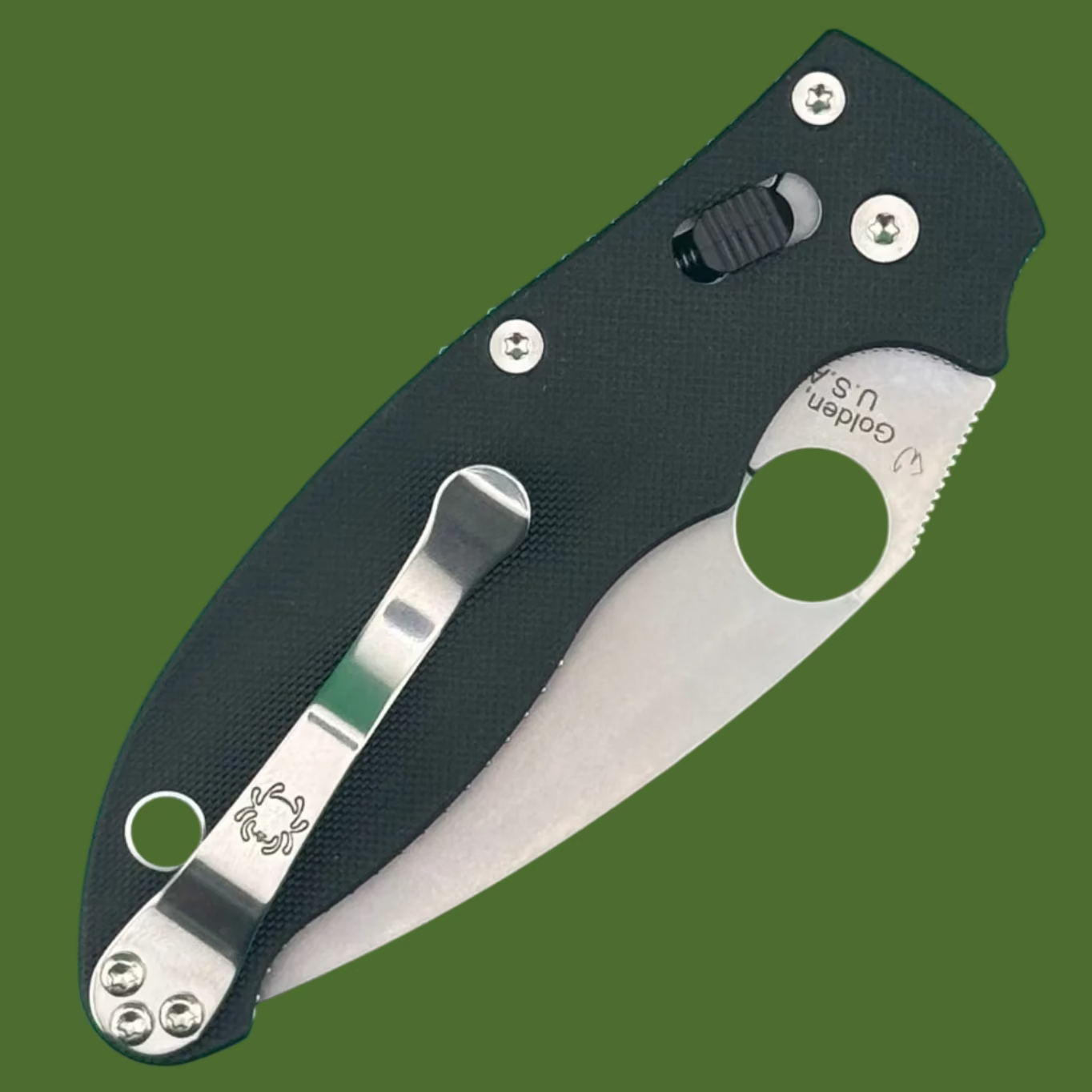 Spyderco Manix 2 Black G10 Magnamax