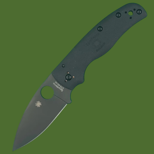 Spyderco Shaman Lightweight Black FRN Black BD1N