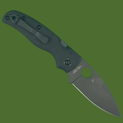 Spyderco Shaman Lightweight Black FRN Black BD1N