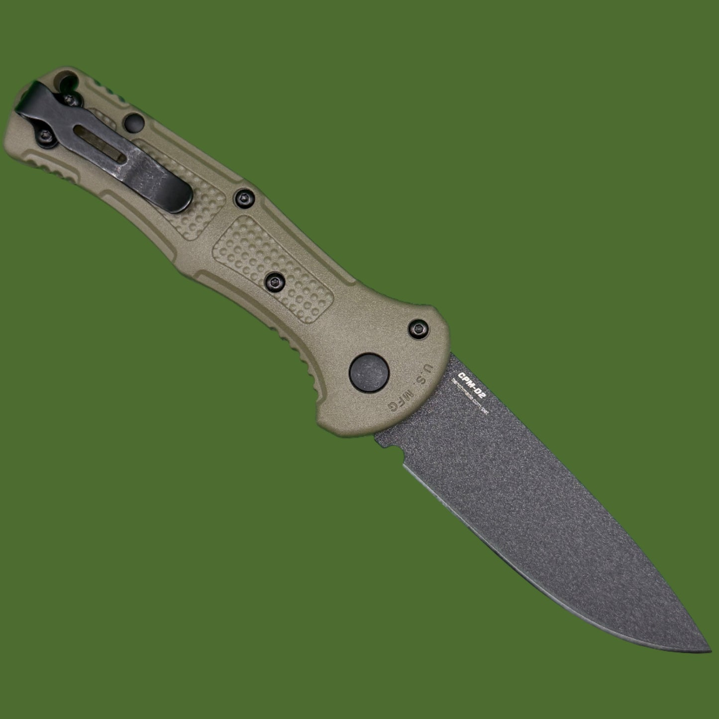 Benchmade Mini Claymore Auto OD Green 9570BK-1