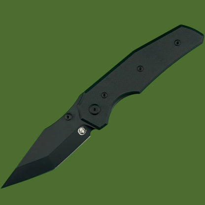 Chaves Blue Label Omega Street Liner Lock Black G-10 (Black PVD)