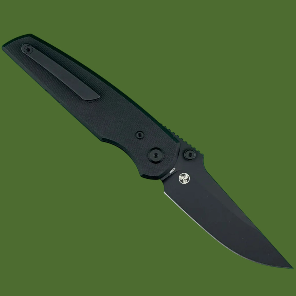 Chaves Blue Label Disciple Street Liner Lock Black G-10 (Black PVD)