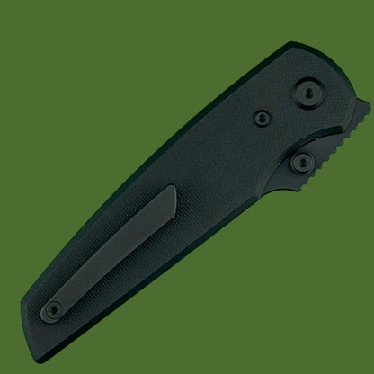 Chaves Blue Label Disciple Street Liner Lock Black G-10 (Black PVD)