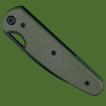 Chaves Blue Label Phase 229 Liner Lock OD Green G-10 (Black PVD)