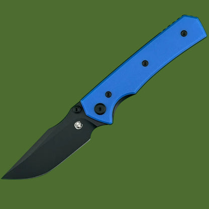 Chaves Blue Label Arison Street Liner Lock Blue G-10 (Black PVD)