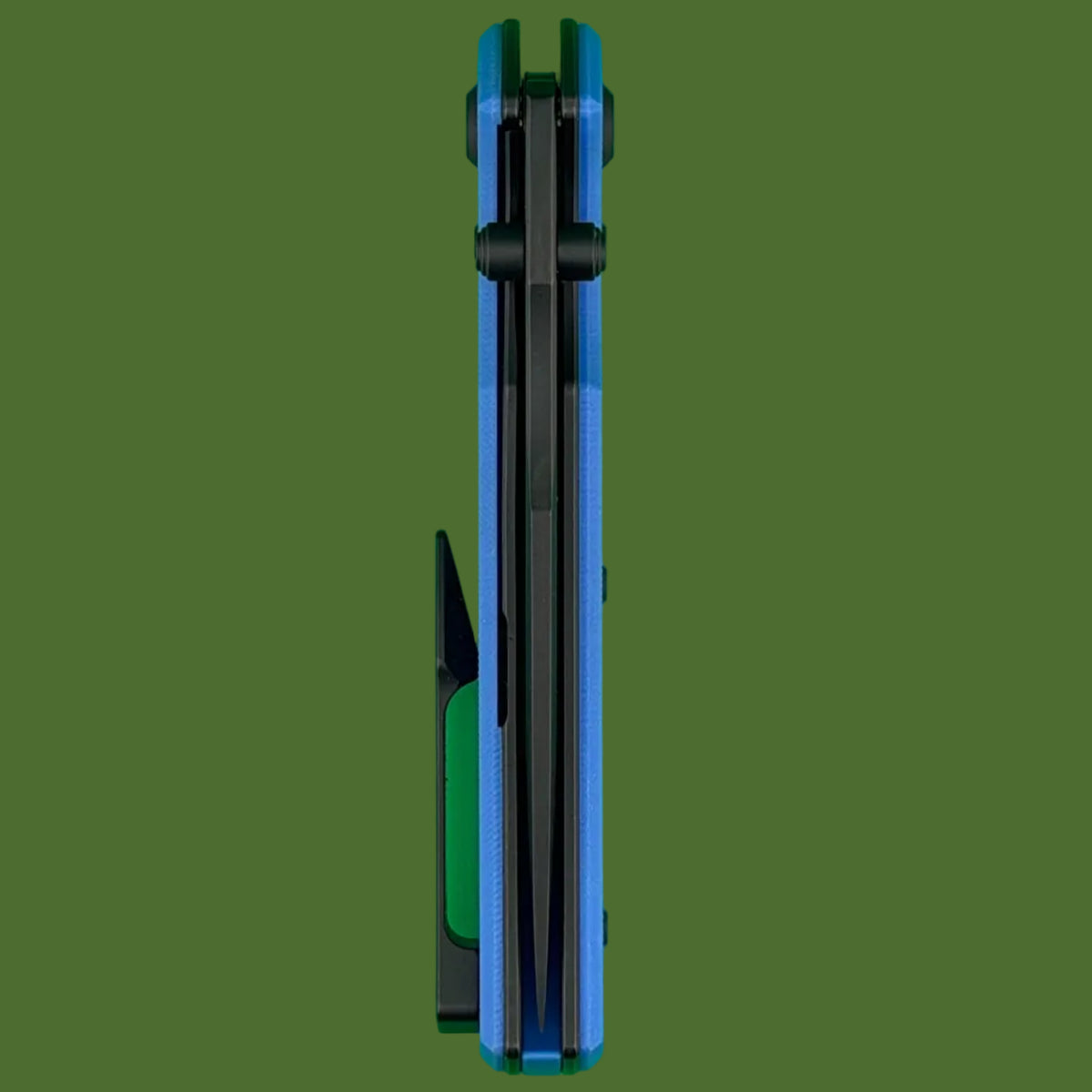 Chaves Blue Label Arison Street Liner Lock Blue G-10 (Black PVD)