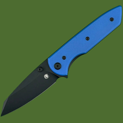 Chaves Blue Label Arrestor 229 Liner Lock Blue G-10 (Black PVD)