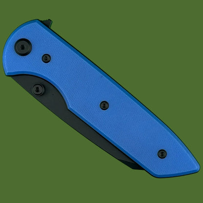 Chaves Blue Label Arrestor 229 Liner Lock Blue G-10 (Black PVD)