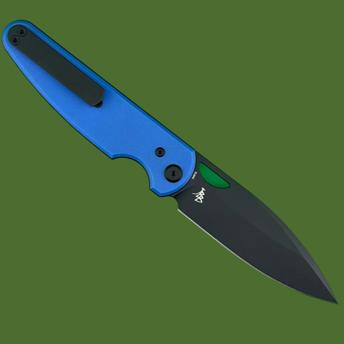 Chaves Blue Label Phase 229 Liner Lock Blue G-10 (Black PVD)
