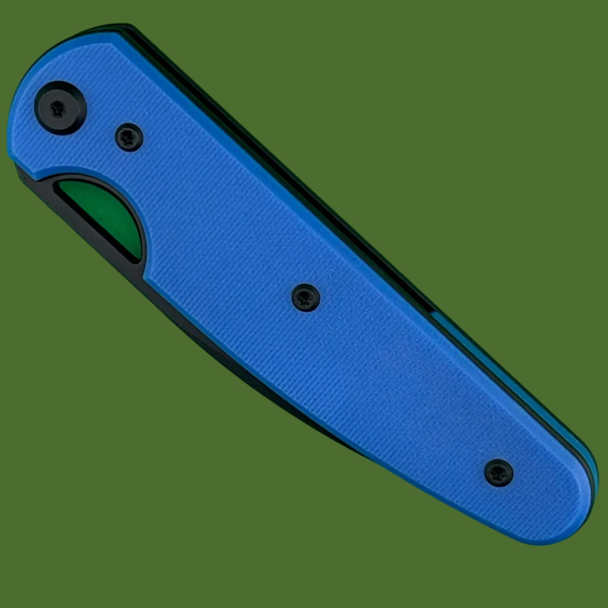 Chaves Blue Label Phase 229 Liner Lock Blue G-10 (Black PVD)